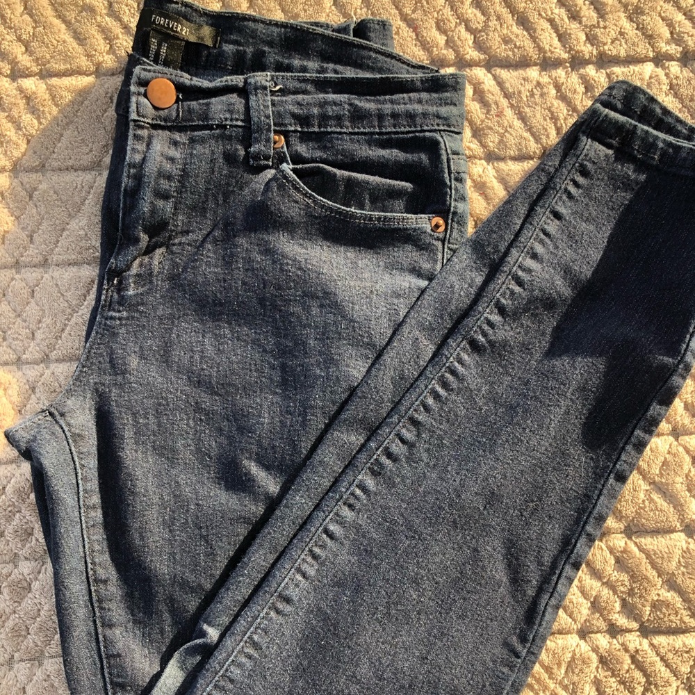 Dark Blue Forever 21 jeans !!